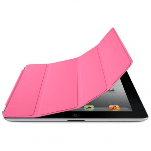 APPLE iPad Smart Cover - Polyurethane - růžový